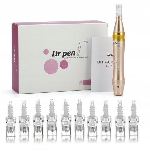 Dr Pen M5-C Dermapen +10 Kartridży Mezoterapia PRO