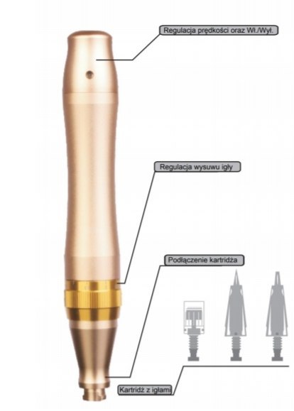 Dr Pen M5-C Dermapen +10 Kartridży Mezoterapia PRO