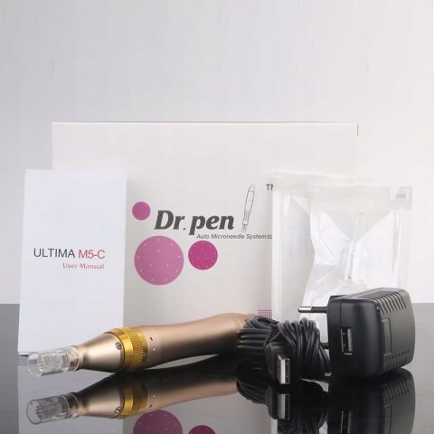 Dr Pen M5-C Dermapen + Kartridże Mezoterapia PRO