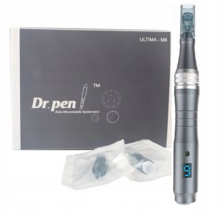 Dermapen Dr Pen Ultima M8-W M8W BEZPRZEWODOWY + 10 KARTRIDŻY