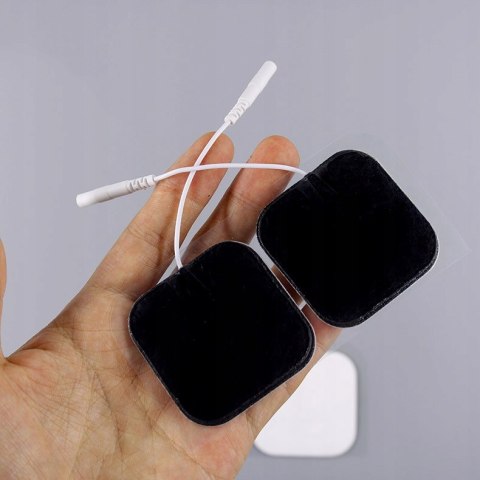 ELEKTRODY ŻELOWE ELEKTROSTYMULATOR TENS EMS PIN2 2 sztuki ELEKTRODY ŻELOWE ELEKTROSTYMULATOR TENS EMS PIN2 2 sztuki