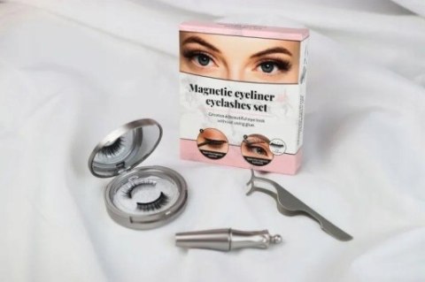 RZĘSY MAGNETYCZNE EYELINER + PĘSETA ZESTAW