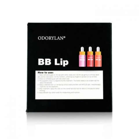 BB Lips Ampułki Serum Zestaw ODORYLAN BB KISSUM LIPS efekt make-up 10x5ml