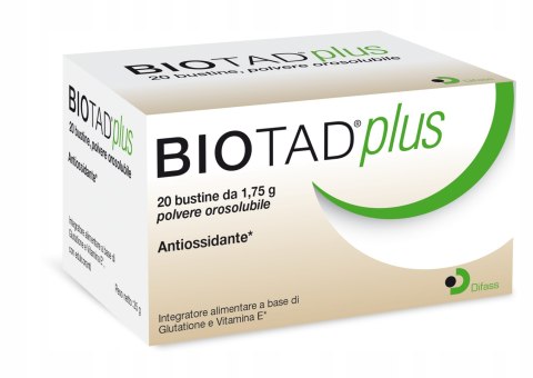 BIOTAD PLUS WŁOSKI GLUTATION SASZETKI BIO TAD 20 SASZETEK