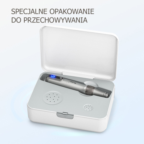 Dermapen M8s Mezoterapia Mikroigłowa 10 kartridży