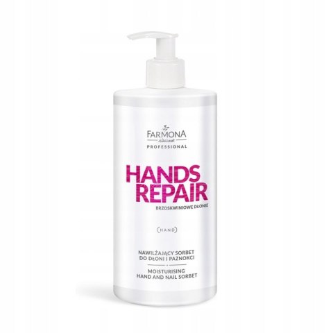 FARMONA HAND REPAIR Nawilżający sorbet do dłoni i paznokci 500ml