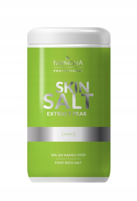 Farmona Skin Salt Extract Pear: Sól do Stóp Gruszkowa 1400g Odnowa i Relaks