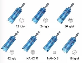 Kartridż Dermapen Dr Pen M8s A9w Igły Wkłady