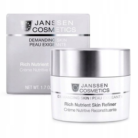 Krem Janssen Cosmetics rewitalizujący SPF15 Rich Nutrient Skin Refiner 50ml