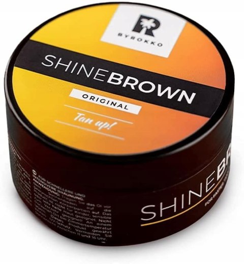 Krem do opalania ByRokko Shine Brown 0 SPF PRZYSPIESZA OPALANIE 210 ml