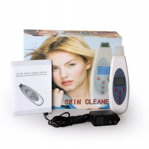 Peeling kawitacyjny Skin Cleaner 4w1 LCD 7W mocny