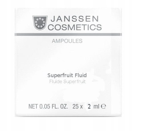 Janssen Superfruit Fluid Ampułka 2ml rozświetlenie anti-aging witC Janssen Superfruit Fluid Ampułka 2ml rozświetlenie anti-aging witC