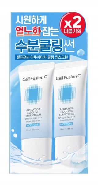 Krem do opalania Cell Fusion C Aquatica Cooling Sunscreen SPF50+ PA++++