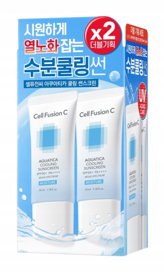 Krem do opalania Cell Fusion C Aquatica Cooling Sunscreen SPF50+ PA++++